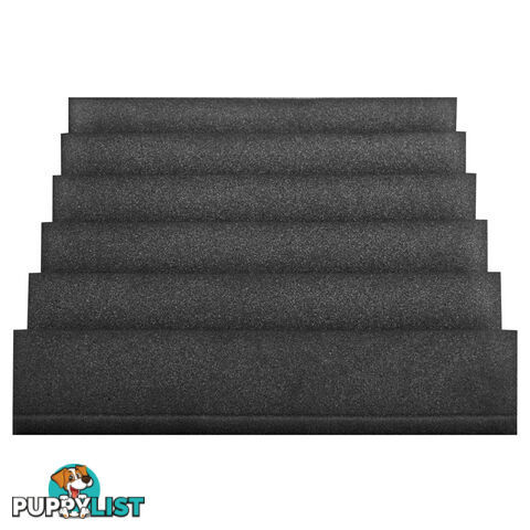 Set of 20 Studio Wedge Acoustic Foam Charcoal 30 x 30cm