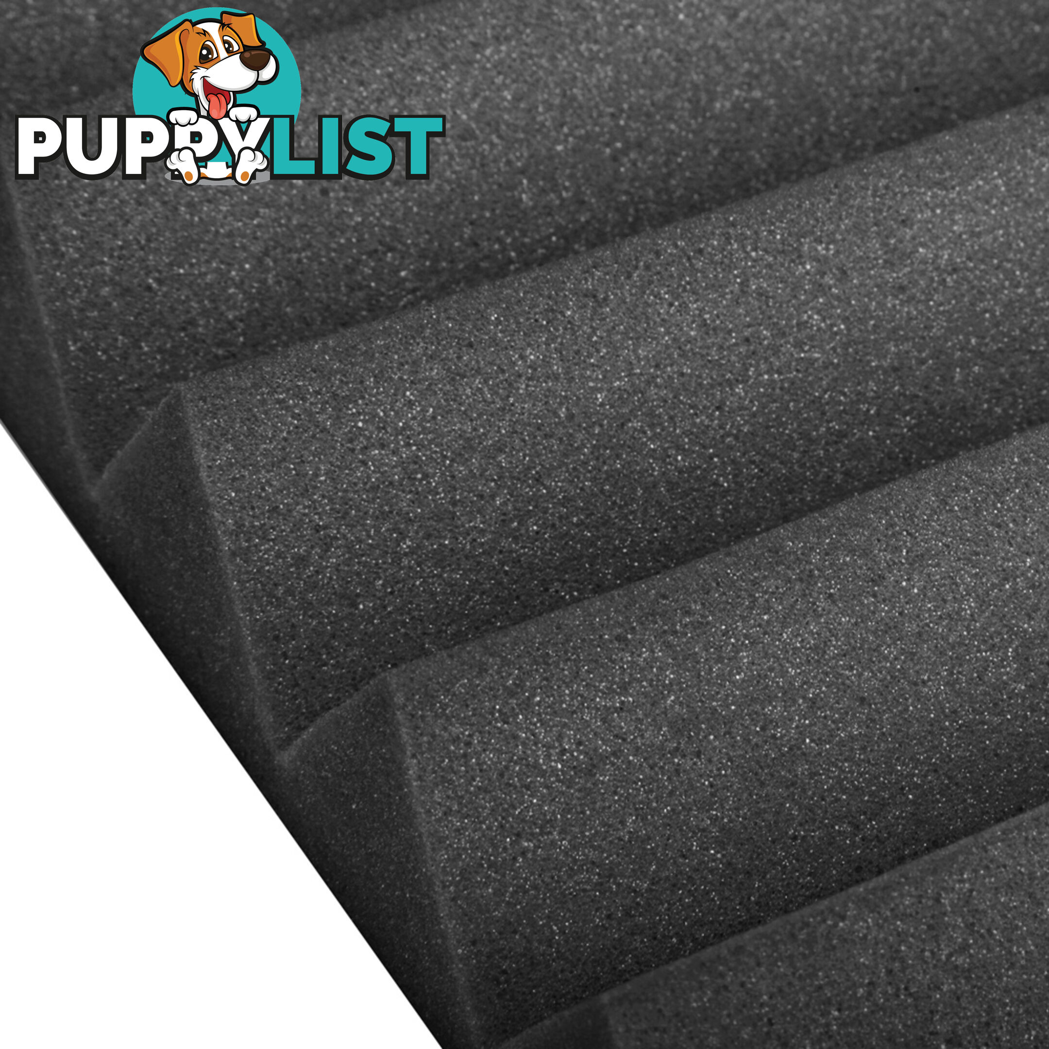 Set of 20 Studio Wedge Acoustic Foam Charcoal 30 x 30cm