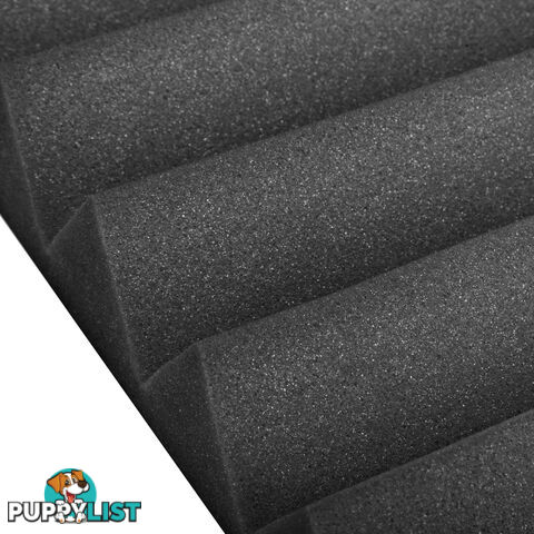 Set of 20 Studio Wedge Acoustic Foam Charcoal 30 x 30cm