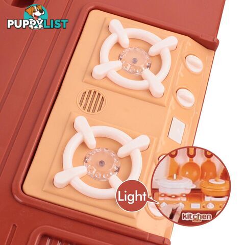 Kitchen Pretend Play Set Orange