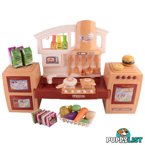 Kitchen Pretend Play Set Orange