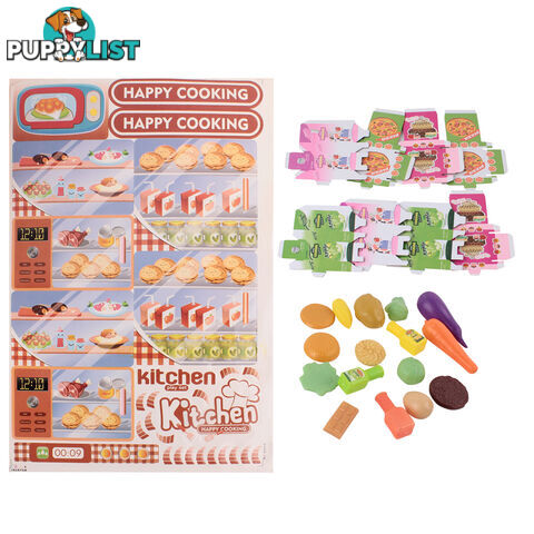 Kitchen Pretend Play Set Orange