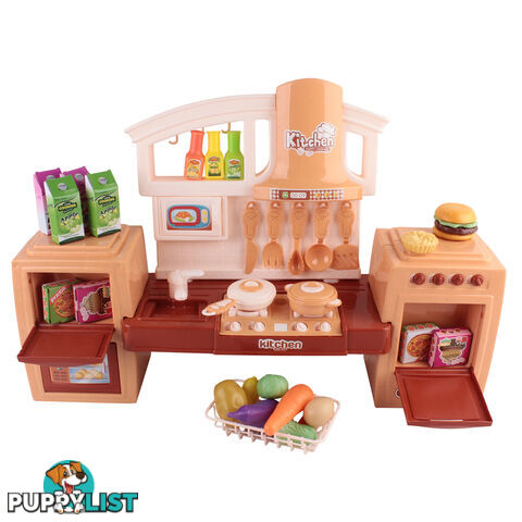 Kitchen Pretend Play Set Orange