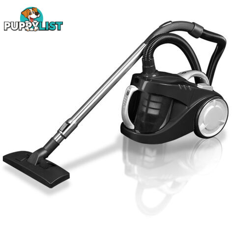 Bagless Cyclone Cyclonic Vacuum Cleaner HEPA Black