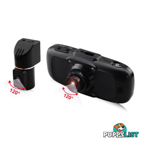 Dual Camera In-Car Digital Video Recorder (DVR)