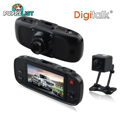 Dual Camera In-Car Digital Video Recorder (DVR)