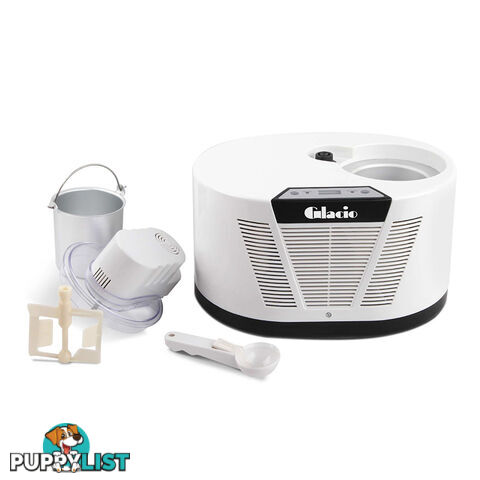 Ice Cream Maker with LCD Display  1L