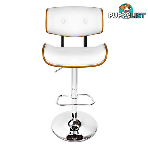 PU Leather Bar Stool with Chrome Base