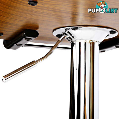 PU Leather Bar Stool with Chrome Base