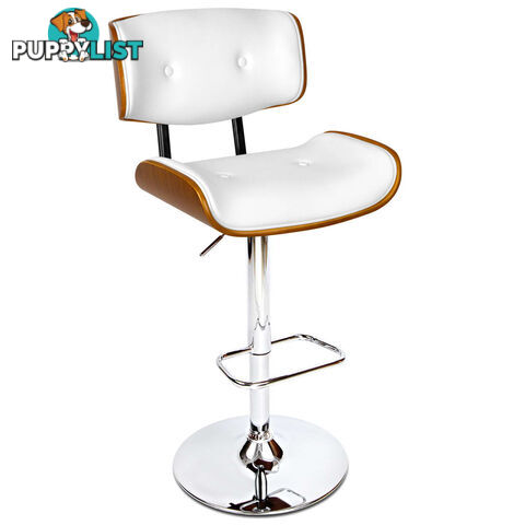 PU Leather Bar Stool with Chrome Base