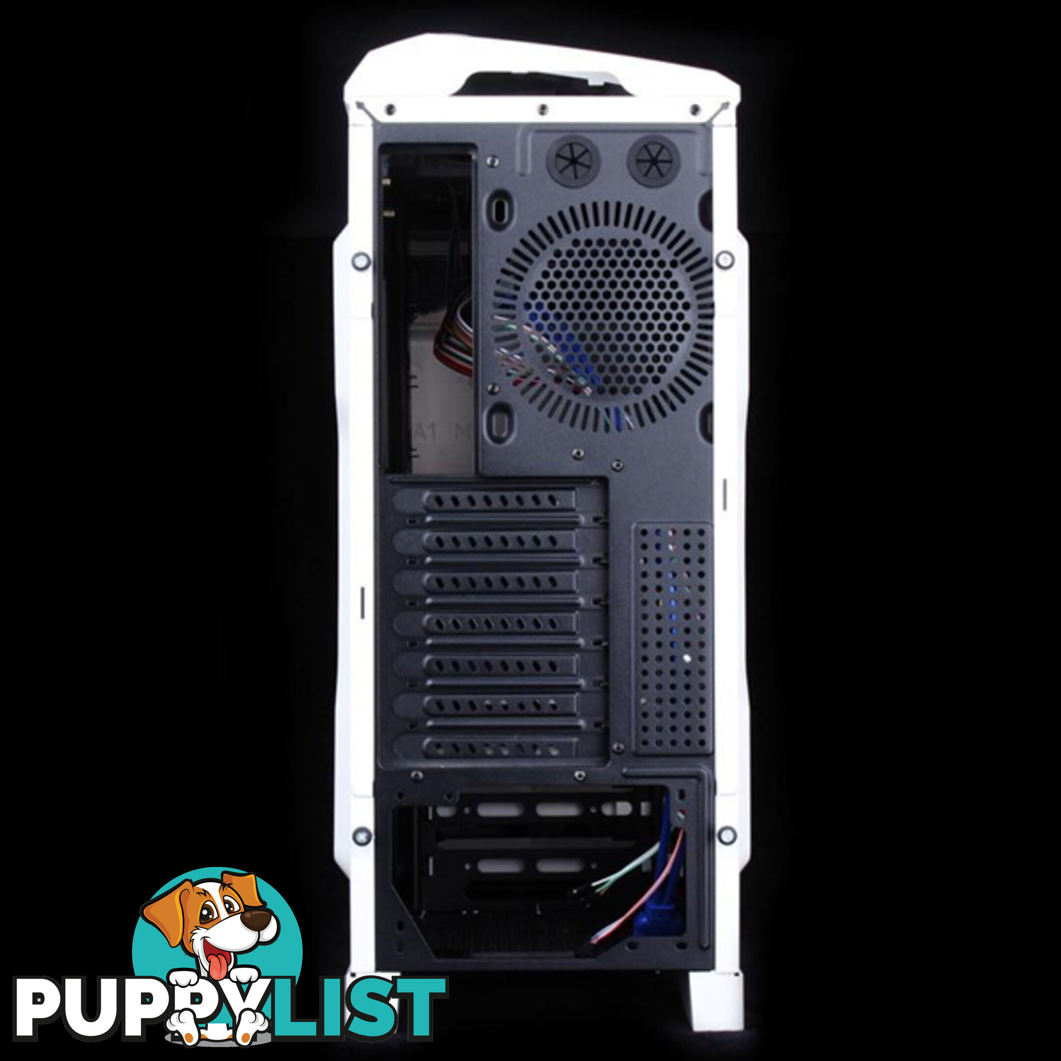 Huntkey MVP Pro  Gaming computer chassis - Blue (No PSU Included)