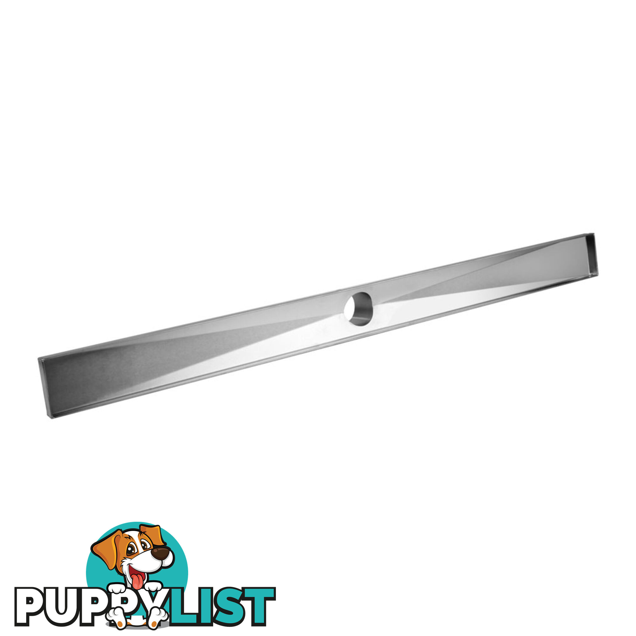 Wave Line Stainless Steel Shower Grate Drain Floor Bathroom 900mm