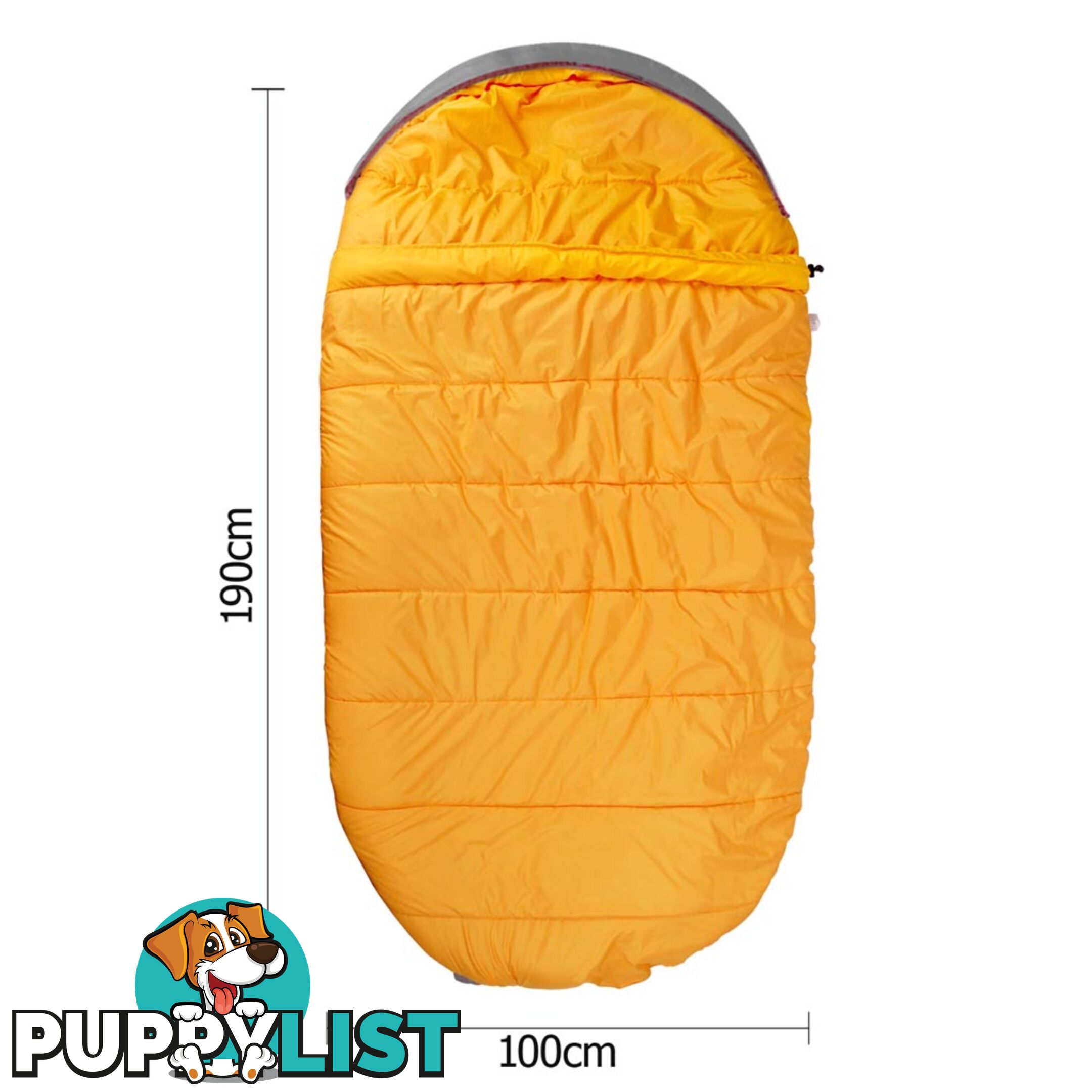 Pebble Shape Thermal Sleeping Bag 190 x 100cm