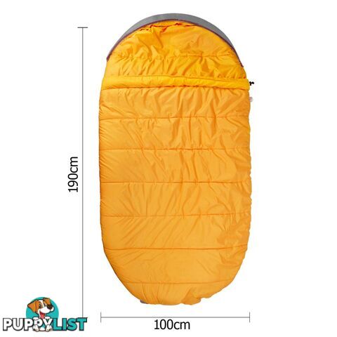 Pebble Shape Thermal Sleeping Bag 190 x 100cm