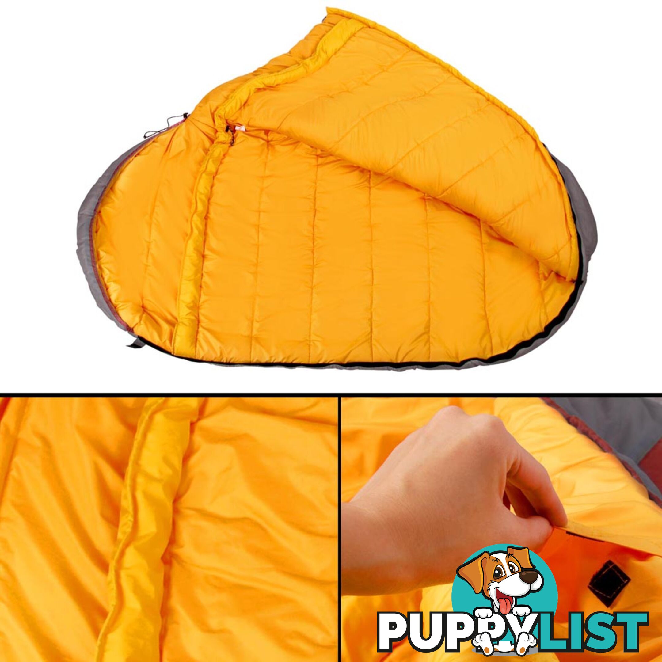 Pebble Shape Thermal Sleeping Bag 190 x 100cm