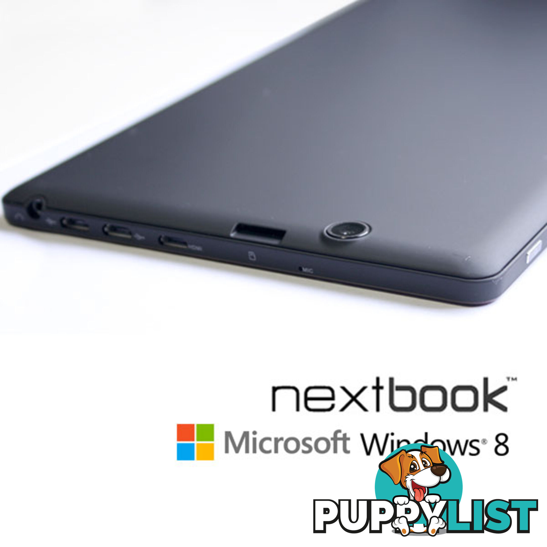 Nextbook 10.1 Inch 32G/Windows 8.1 with Bing/Quad Core with HDMI Output Tablet PC (M1012BCP)  Refurbished