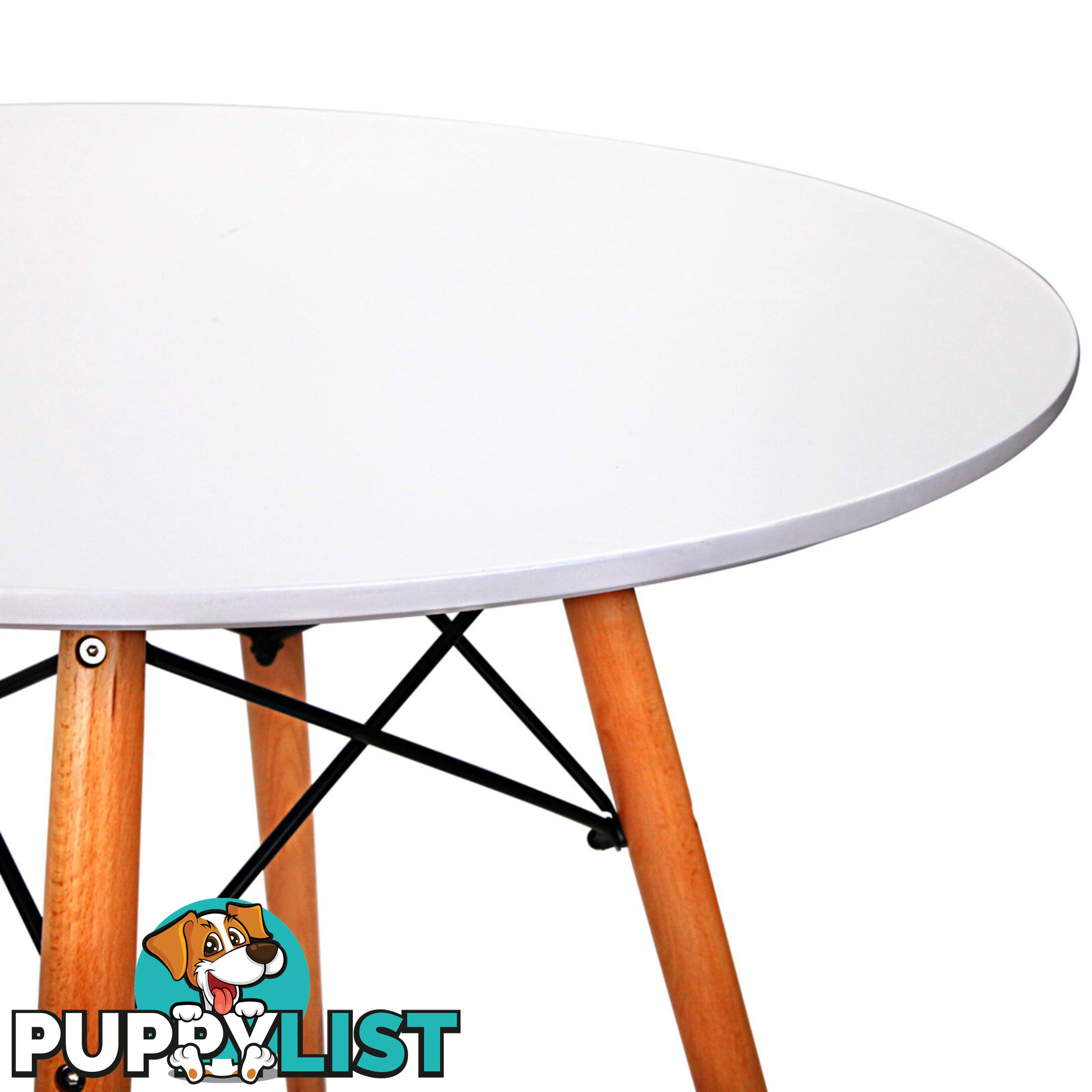 Replica Eames DSW Eiffel Dining Table White