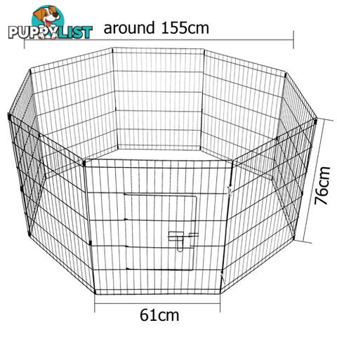 8 Panels Pet Dog Exercise Playpen