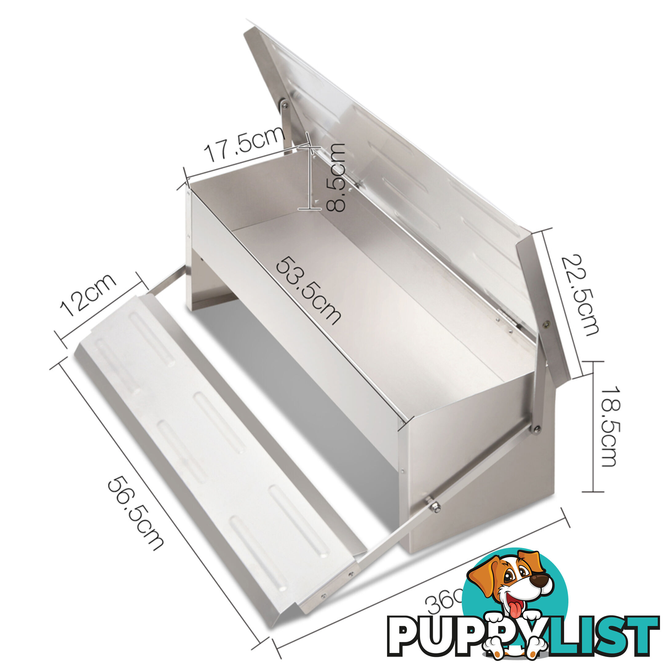 Aluminium Automatic Chicken Feeder 4.7KG