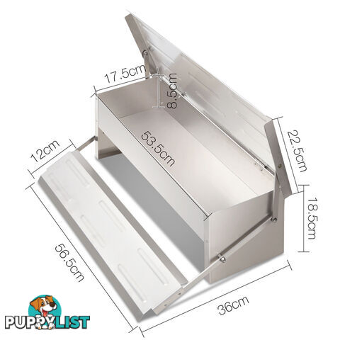 Aluminium Automatic Chicken Feeder 4.7KG