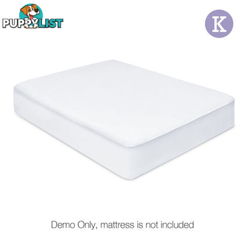 Waterproof Non-Woven Mattress Protector - King Single