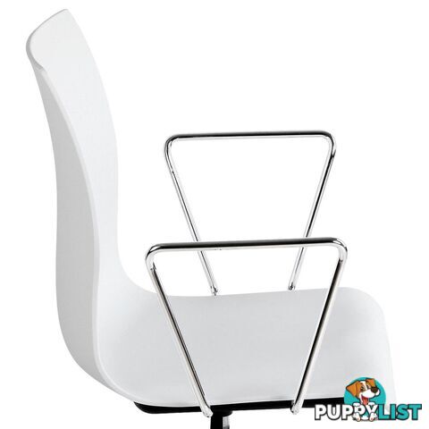 Modern Office Chair with Armrests White