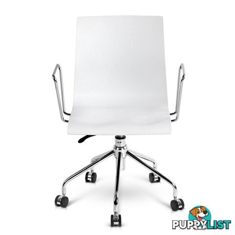 Modern Office Chair with Armrests White