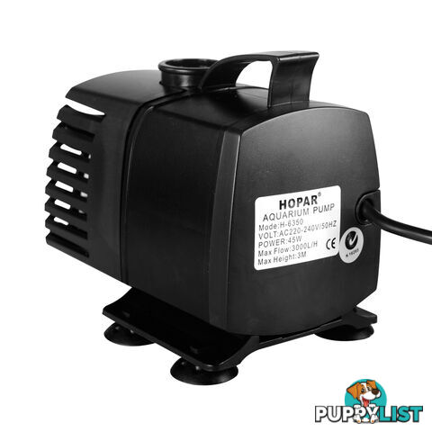 3000LPH Aquarium Fountain Pond Submersible Water Pump