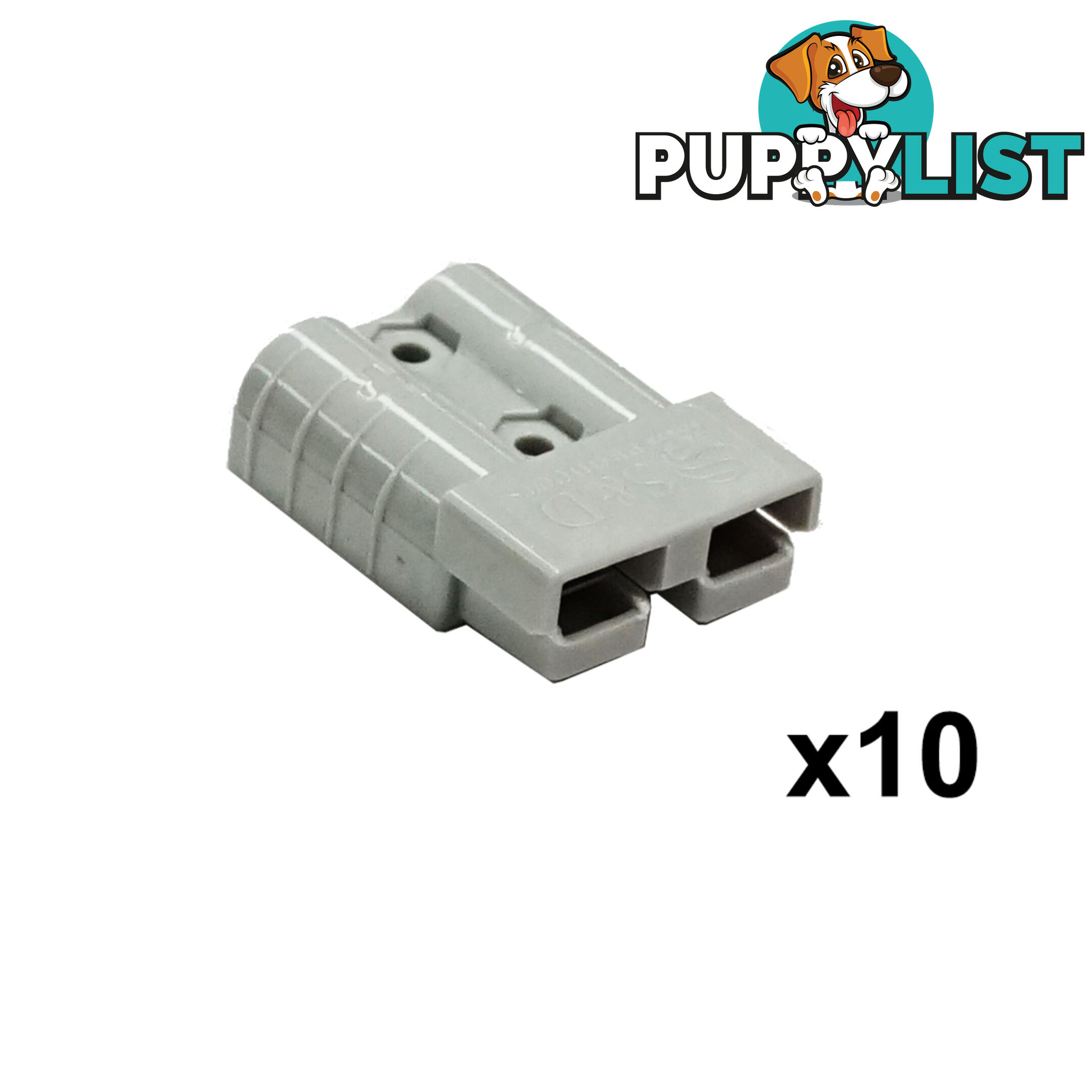 10X Premium Anderson Style Plug 50AMP Exterior Connector DC Power SOLAR CARAVAN