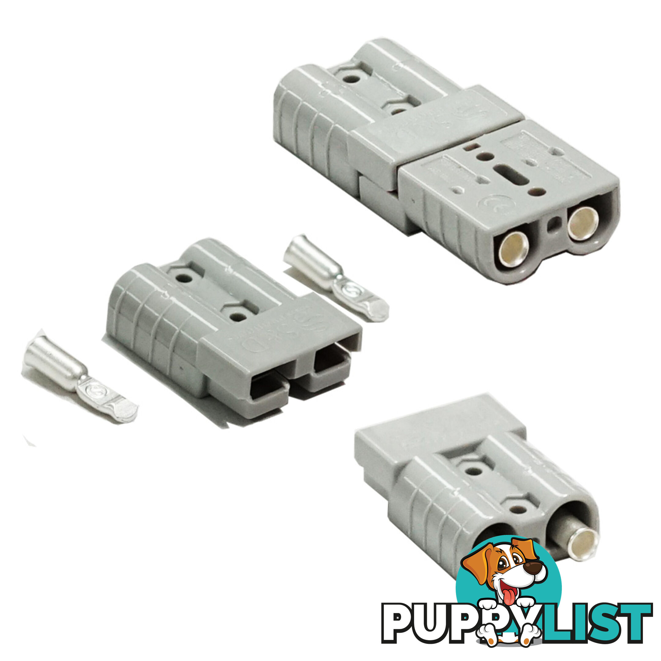 10X Premium Anderson Style Plug 50AMP Exterior Connector DC Power SOLAR CARAVAN