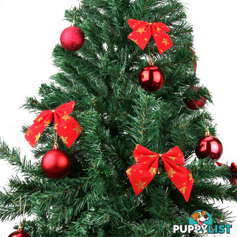 Christmas Tree w/ Ornament 180cm Green