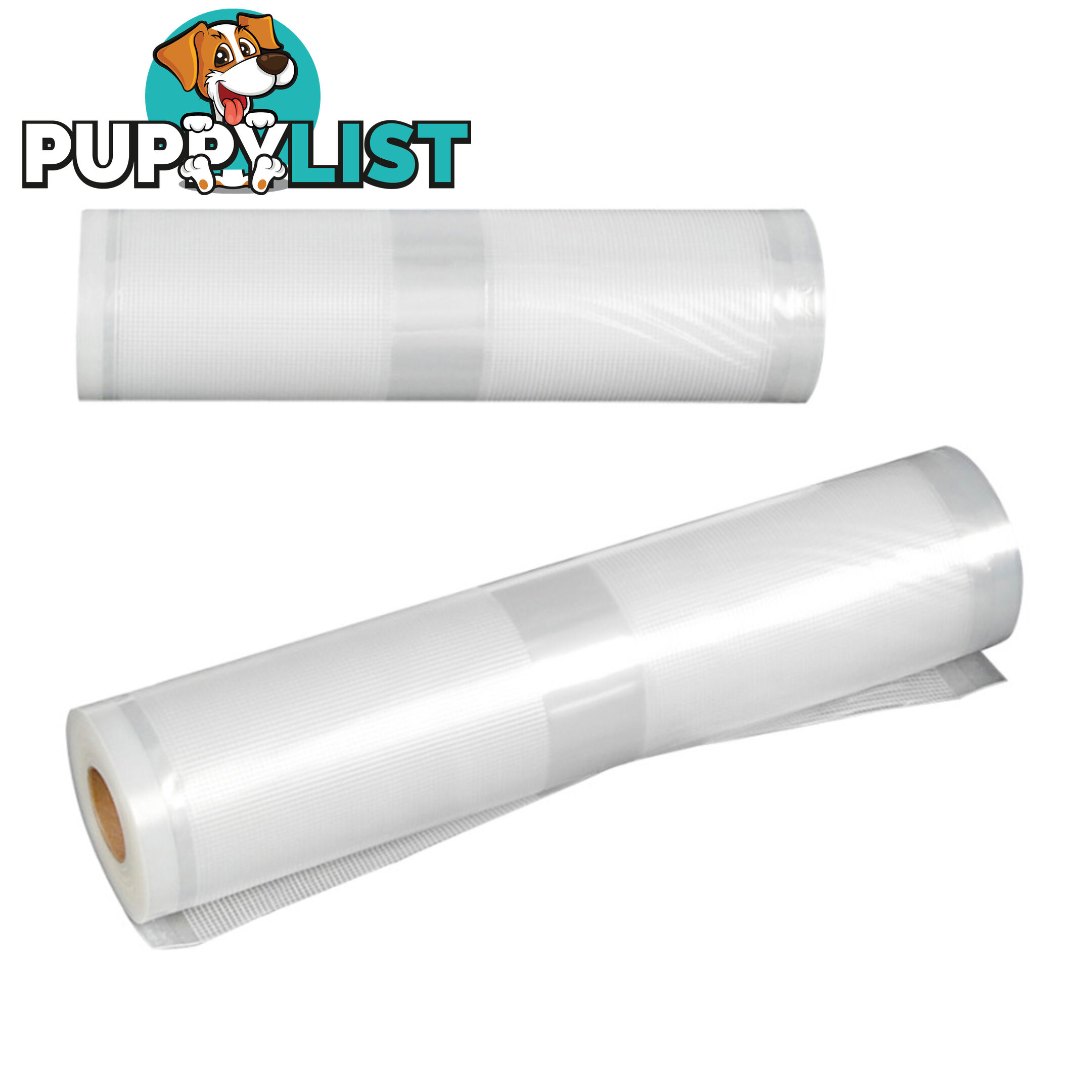 2x Vacuum Food Sealer Storage Rolls 22cm 28 cm