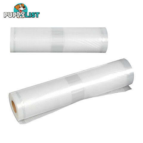 2x Vacuum Food Sealer Storage Rolls 22cm 28 cm