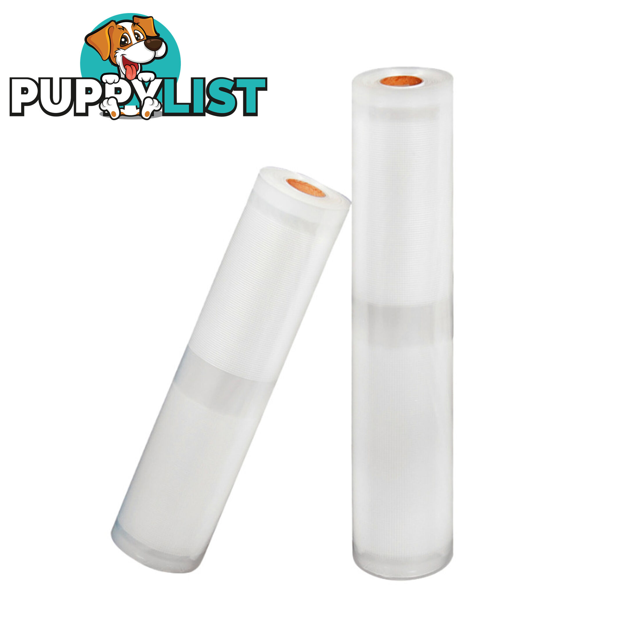 2x Vacuum Food Sealer Storage Rolls 22cm 28 cm