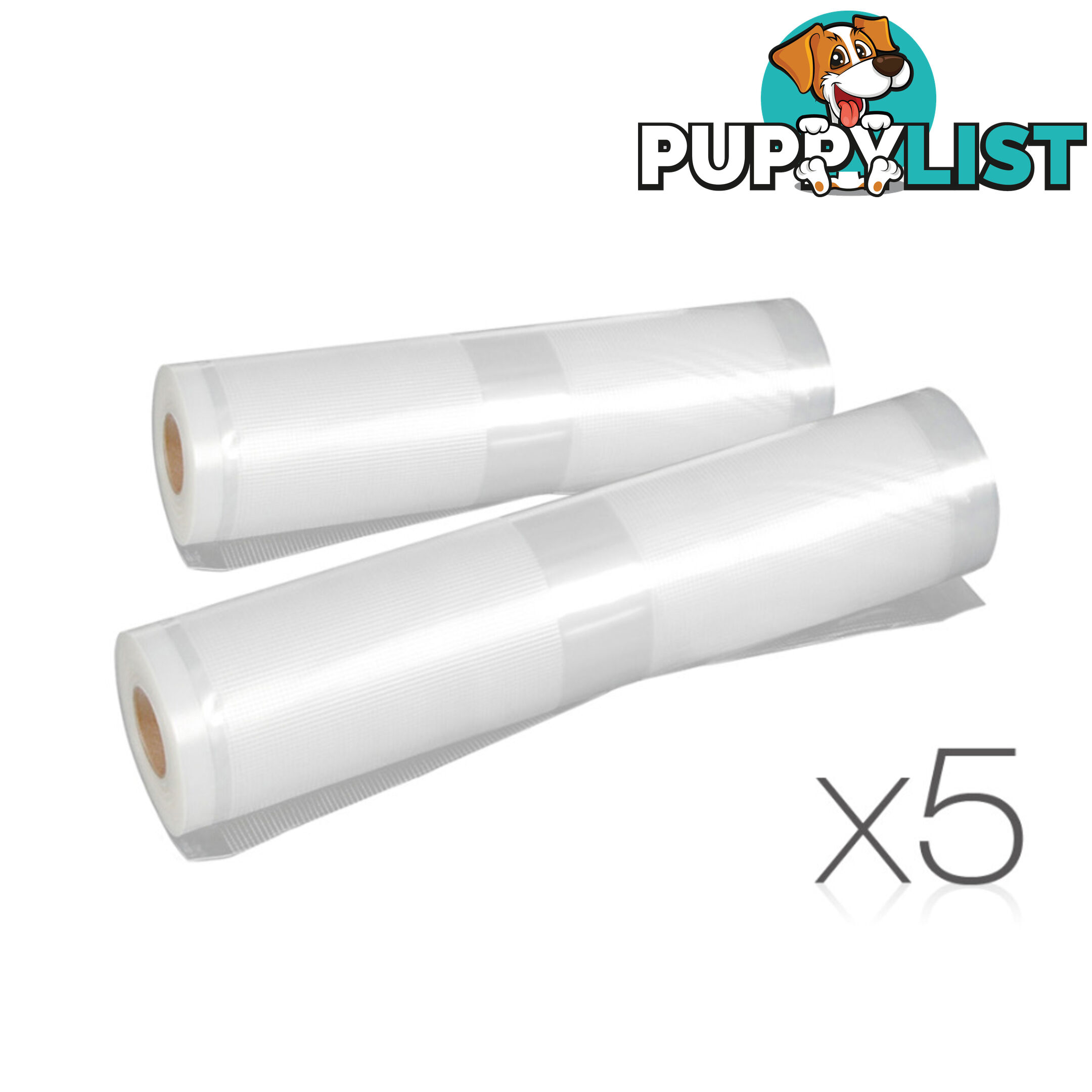 2x Vacuum Food Sealer Storage Rolls 22cm 28 cm