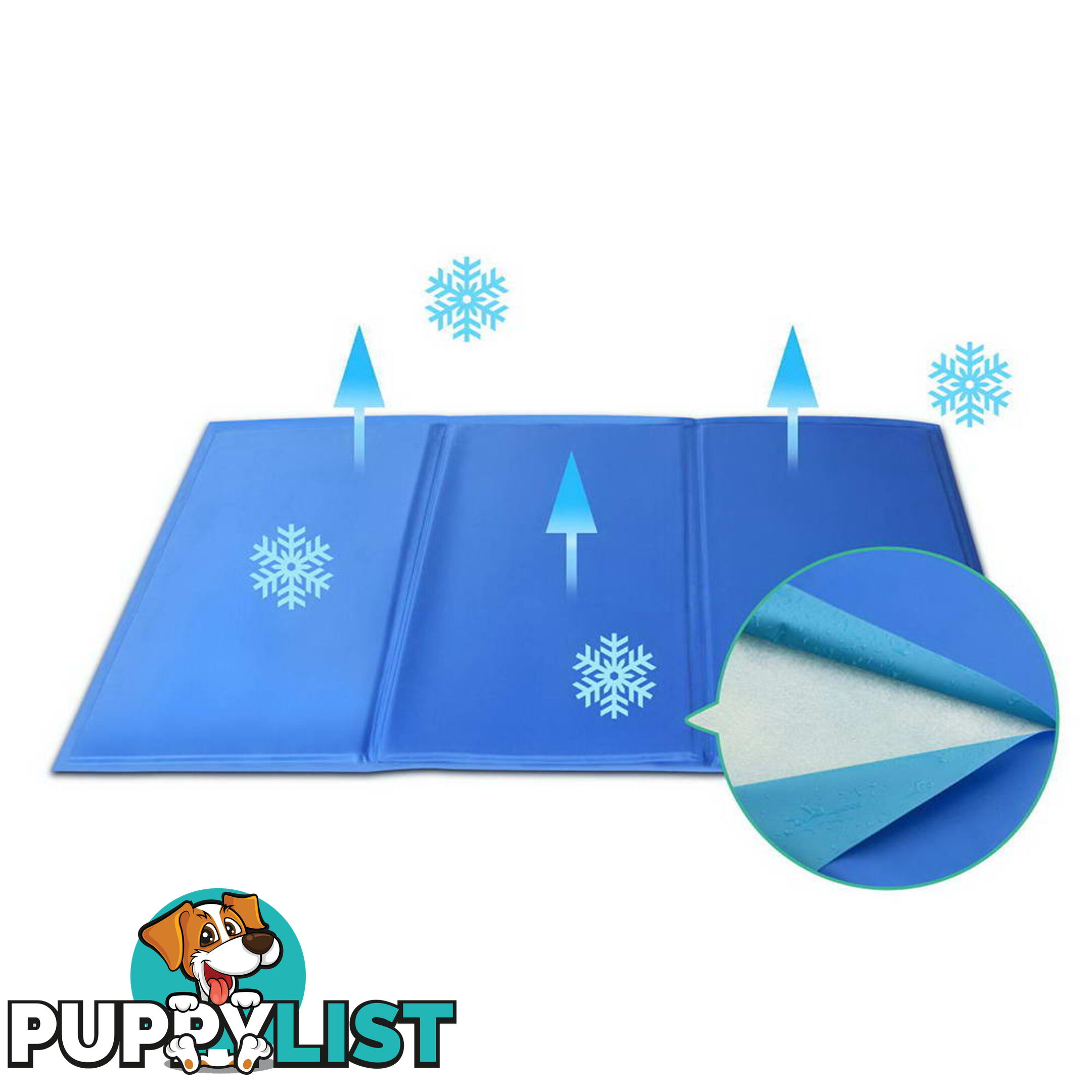 Non Toxic Pet Cooling Mat - Extra Large