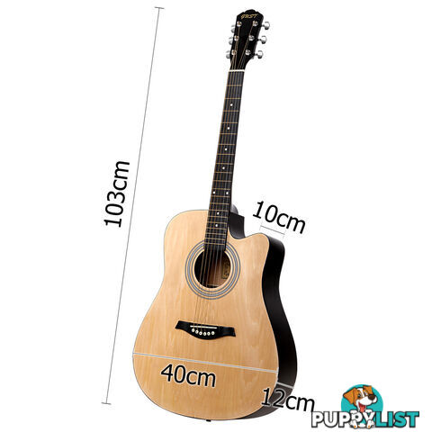 41" Steel-Stringed Acoustic Guitar Natural