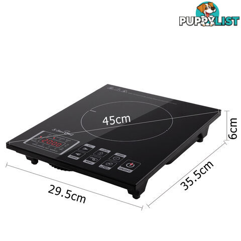 5 Star Chef Induction Cooktop w/ Digital Display Hotplate