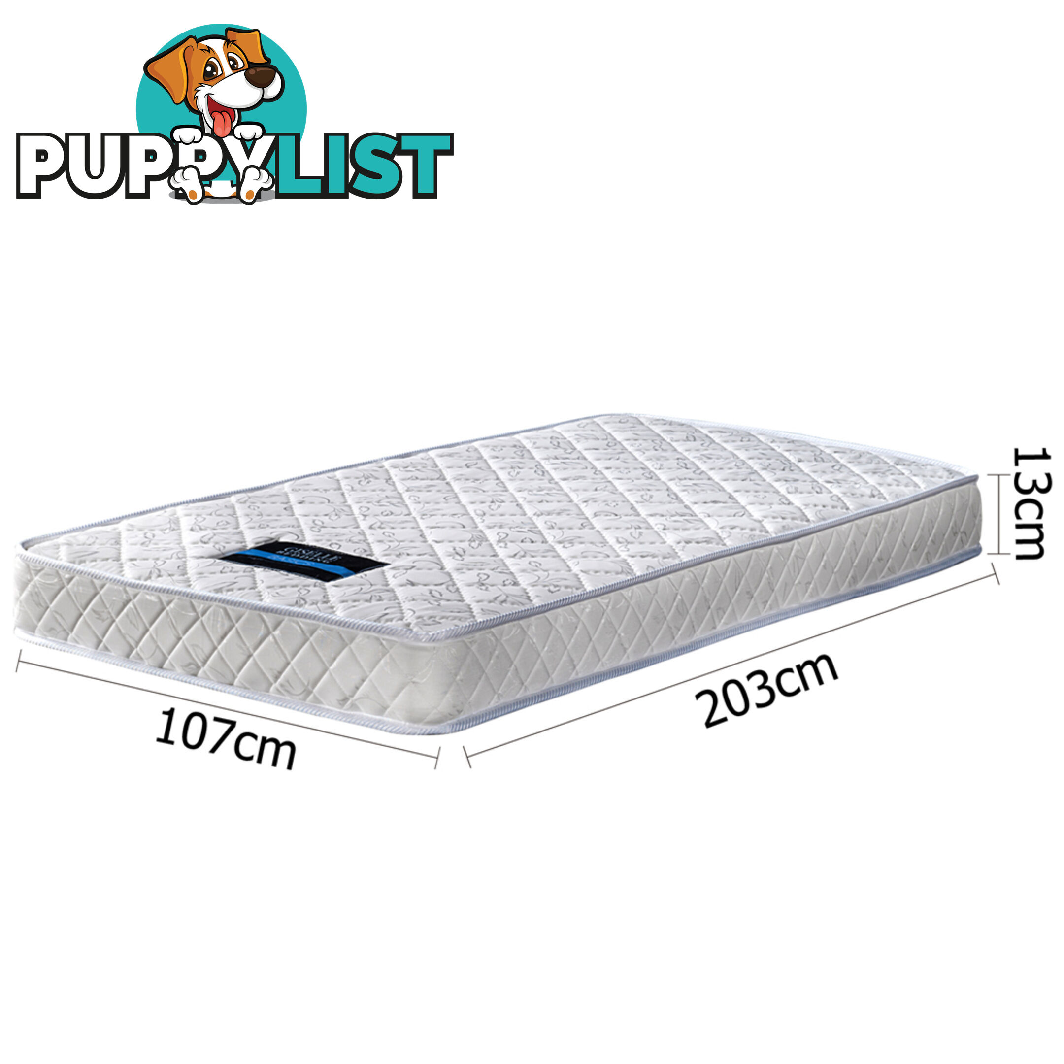 Pocket Spring Mattress High Density Foam King Single