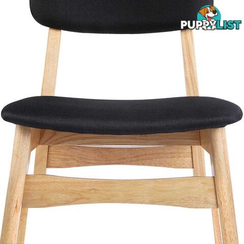 Set of 2 Replica Ari Dining Chairs - Black