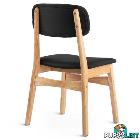 Set of 2 Replica Ari Dining Chairs - Black