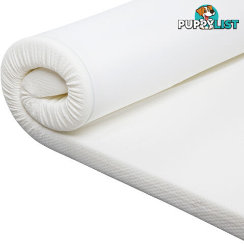 Visco Elastic Memory Foam Mattress Topper 7cm Single