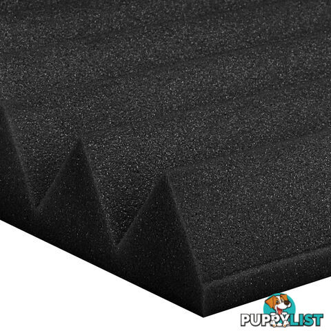 6 Teeth Wedge 30 x 30cm Acoustic Foam Panels x 40