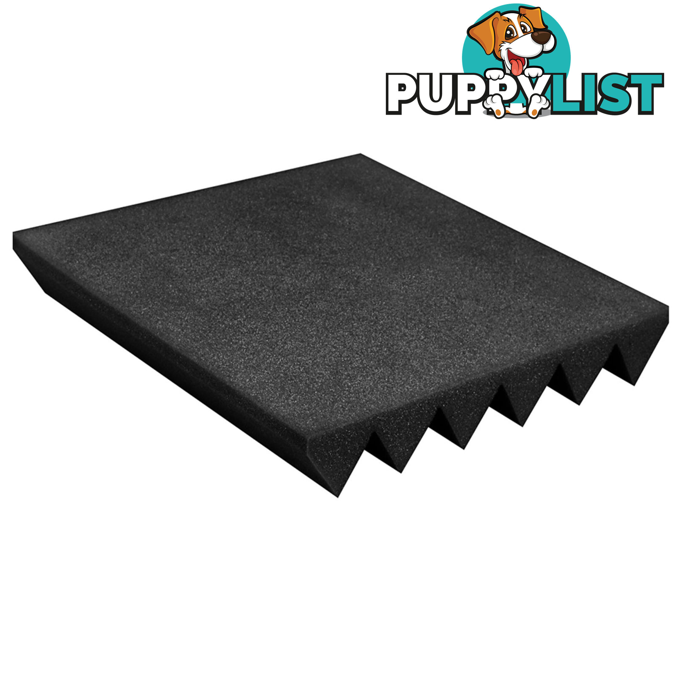 6 Teeth Wedge 30 x 30cm Acoustic Foam Panels x 40