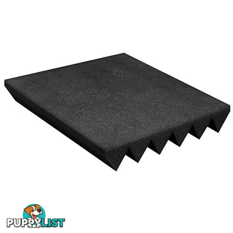 6 Teeth Wedge 30 x 30cm Acoustic Foam Panels x 40