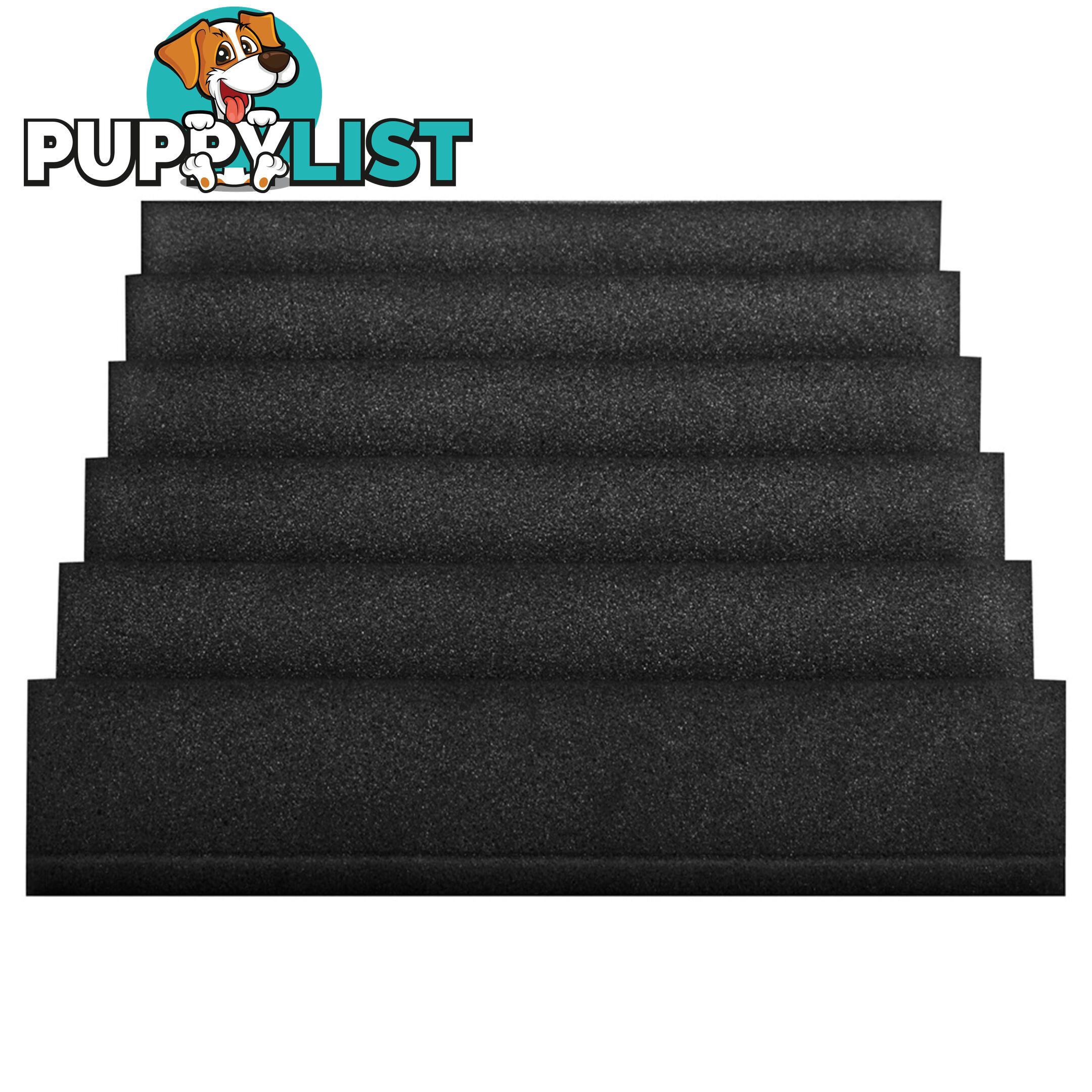 6 Teeth Wedge 30 x 30cm Acoustic Foam Panels x 40