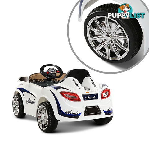 Kids Ride on Car with Remote Control White