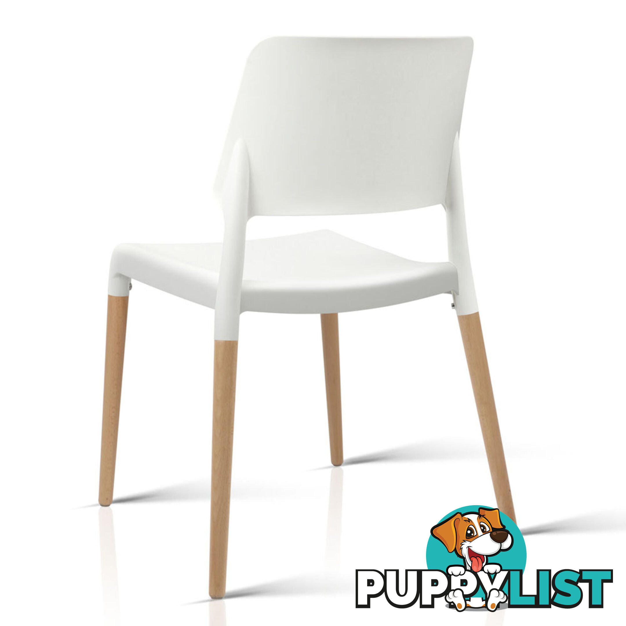 Set of 4 Belloch Replica Dining Chair - White