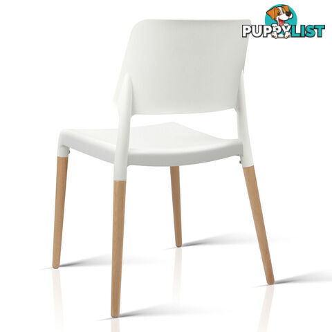 Set of 4 Belloch Replica Dining Chair - White