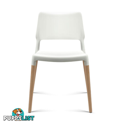 Set of 4 Belloch Replica Dining Chair - White